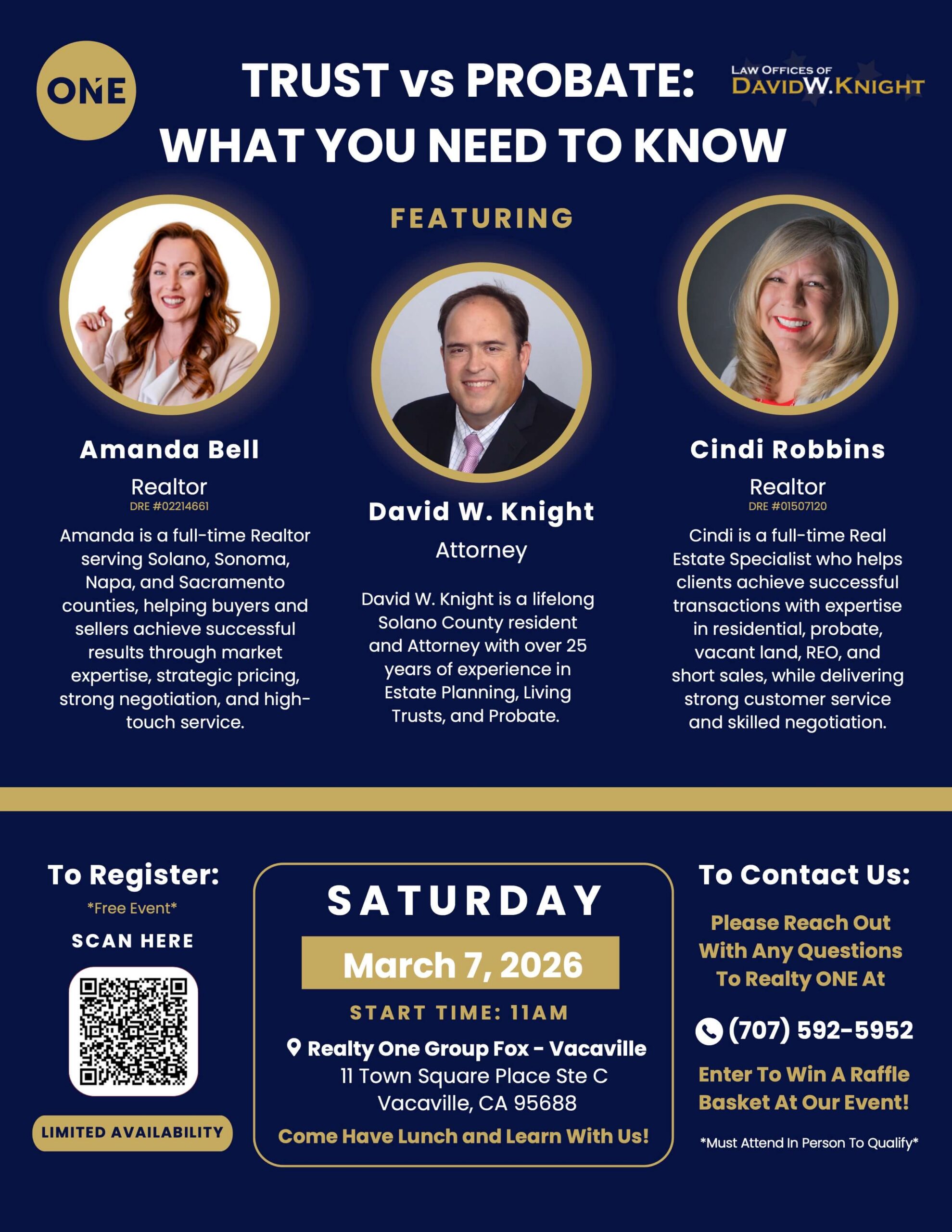 trust vs probate workshop